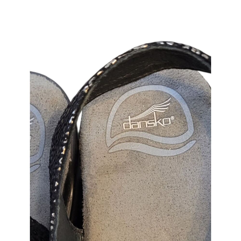 Dansko Sonnet Shimmer Metallic Women's Heeled Sandals Size 41/US 10.5 - Picture 4 of 5